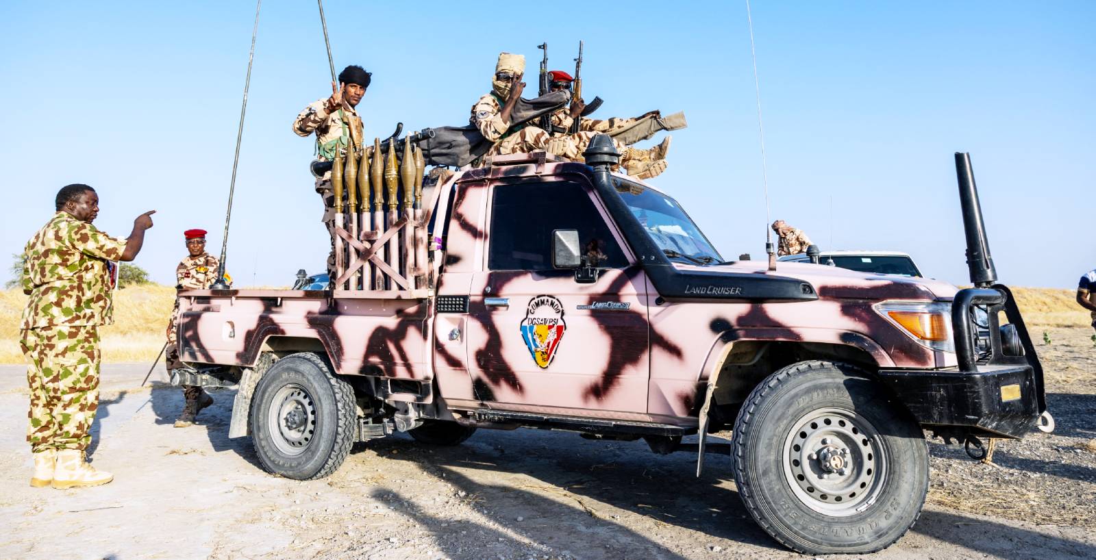 Chad Anti-Terror sSoldiers