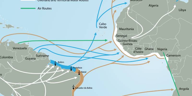 Africa Becoming an Increasingly Central Hub for Latin American Drug Cartels